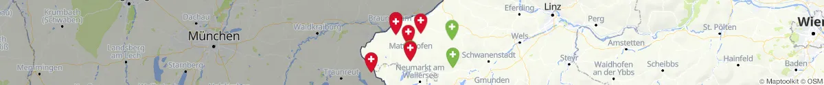 Map view for Pharmacies emergency services nearby Gilgenberg am Weilhart (Braunau, Oberösterreich)